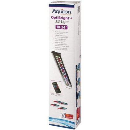 Aqueon OptiBright Plus LED Aquarium Light Fixture - 18\