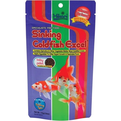 Hikari Sinking Goldfish Excel - 3.8 oz