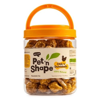 Pet 'n Shape Chik 'n Dumbbells Dog Treats - 16 oz