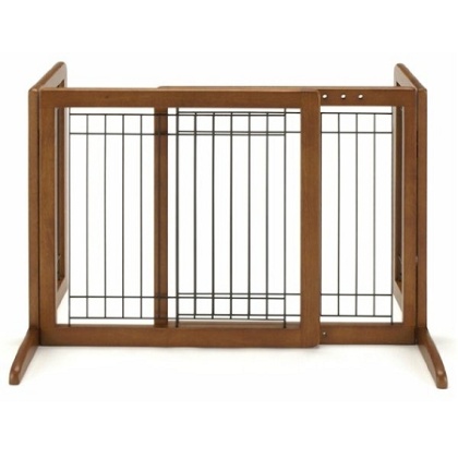 Small Bay Isle Freestanding Pet Gate - Tall