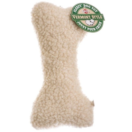 Spot Vermont Style Fleecy Bone Shaped Dog Toy - 12