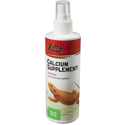 Zilla Calcium Supplement Food Spray - 8 oz